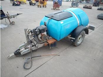  2016 Bowser Supply Single Axle Plastic Water Bowser, Yanmar Pressure Washer - Painepesuri