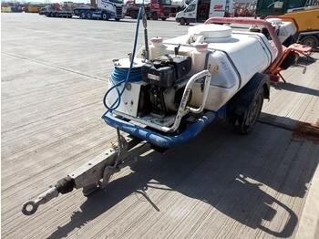  Brendon Bowsers Single Axle Pastic Water Bowser, Yanmar Pressure Washer - Painepesuri
