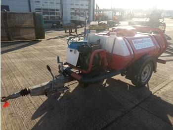  Brendon Bowsers Single Axle Plastic Water Bowser, Yanmar Pressure Washer - Painepesuri