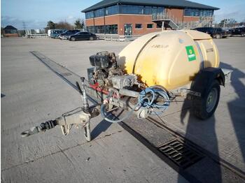  Western Single Axle Plastic Water Bowser, Yanmar Pressure Washer (Spares) - Painepesuri