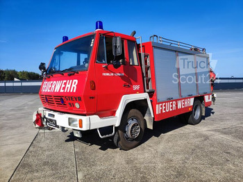  - STEYR 791 4x4 Feuerwehr Kran, Seilwinde & Lichtmast - Paloauto