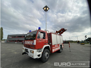  Steyr 4WD Fire Truck, Palfinger PK7000 Crane, Manual Gearbox, Front Winch, Generator, Light Tower (German Reg. Docs. Service History and Manuals Available) - Paloauto