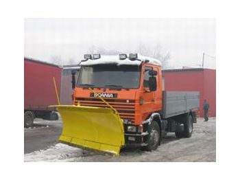 Scania 142M Schneepflugausrüstung - Kunnallis-/ Erikoisajoneuvot