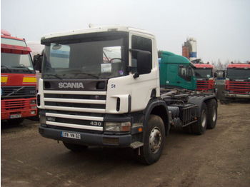 Scania 114 340 6x4 - Konttialus/ Vaihtokuormatilat kuorma-auto