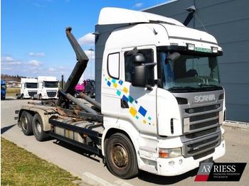 Koukkulava kuorma-auto Scania R440_6x2_MNA_Schaltgetriebe_Meiller_RK20.70
