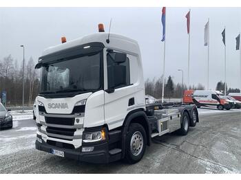Kuorma-auto - vaijerivaihtolava Scania P320 Vaijerilaite