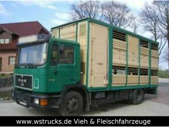 Eläinten kuljetus kuorma-auto MAN 14232  KABA Doppelstock: kuva Eläinten kuljetus kuorma-auto MAN 14232  KABA Doppelstock