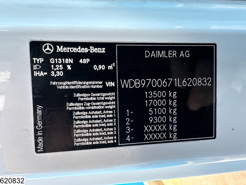 Umpikori kuorma-auto Mercedes-Benz Atego 1318 EURO 5, Manual: kuva Umpikori kuorma-auto Mercedes-Benz Atego 1318 EURO 5, Manual