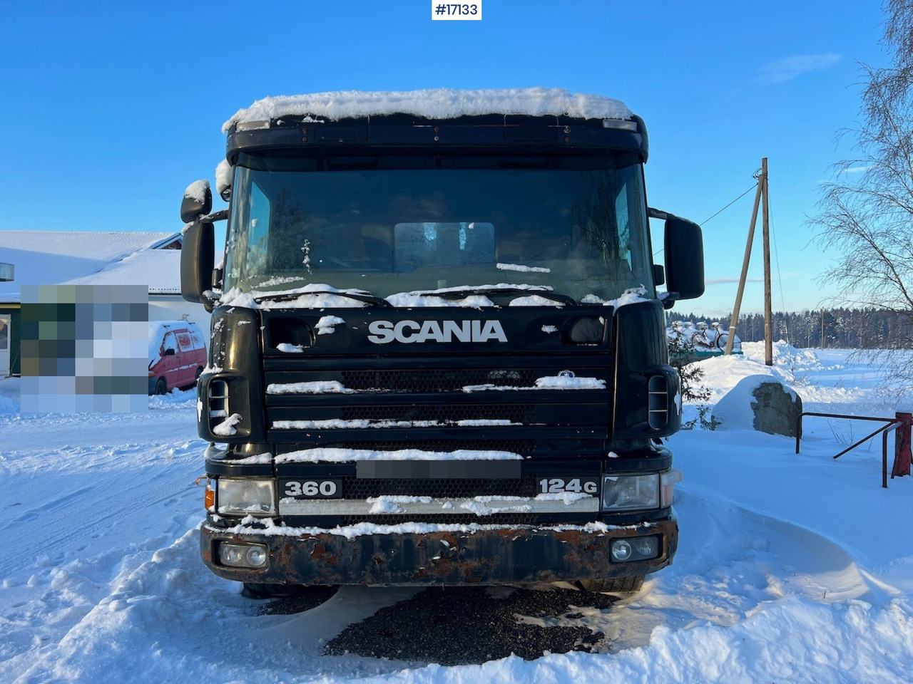 Koukkulava kuorma-auto Scania P124: kuva Koukkulava kuorma-auto Scania P124