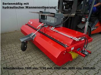 EURO-Jabelmann Staplerkehrmaschinen 1,50 m, einschl. hydr. Entleerung, aus laufe  - Harjakone