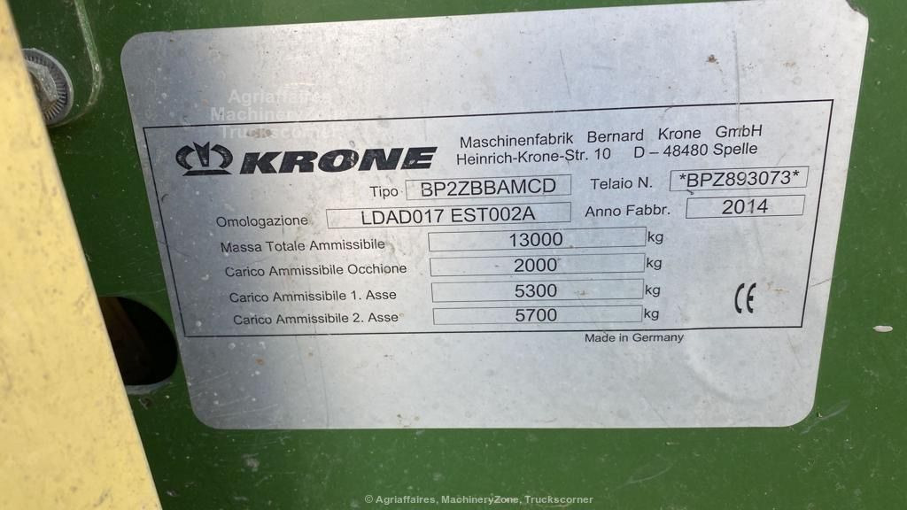 Leasing Krone 1290 HDP XC Krone 1290 HDP XC: kuva Leasing Krone 1290 HDP XC Krone 1290 HDP XC