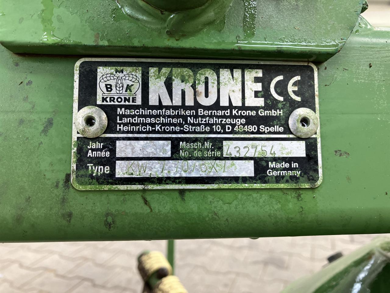 Pöyhin Krone KW 7.70/6x7: kuva Pöyhin Krone KW 7.70/6x7
