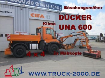 UNIMOG U500 Dücker UNA 600 *Böschungsmäher*Komunalhydr - Maatalouskoneet