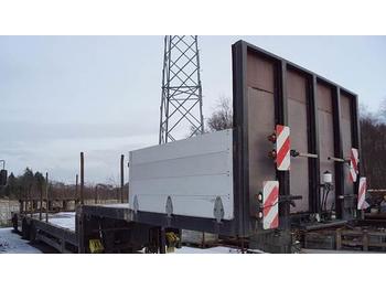 Broshuis 3 akslet Jumbo semitrailer m/6 meter uttrekk  - Perävaunu