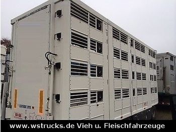 KABA 4 Stock Vollausstattung 7,70m  - Eläinten kuljetus perävaunu
