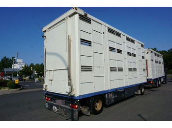 KA-BA / AT 18/73 Vieh*3-Stock*50qm*Durchlader  - Eläinten kuljetus perävaunu