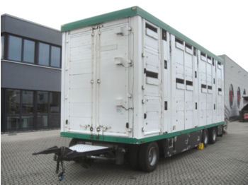MENKE-JANZEN  / 3 Stock / 3 Achsen  - Eläinten kuljetus perävaunu