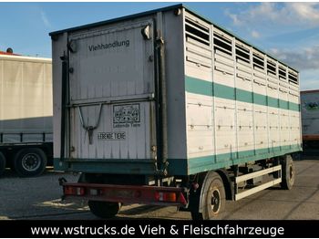 Westrick Viehanhänger 1Stock, trommelbremse  - Eläinten kuljetus perävaunu