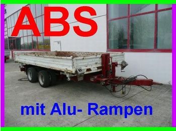 Blomenröhr 13 t Tandemkipper mit Alu  Rampen, ABS - Kippiauto perävaunu