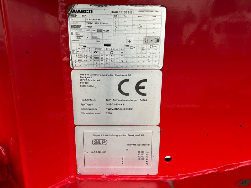 Kippiauto perävaunu SLP 3-9200-KS / TULOSSA