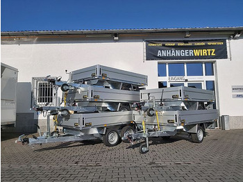  Wm Meyer - HLNK 1523/141 1500kg Metallboden Aluwände - Kippiauto perävaunu
