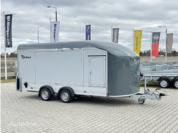 Debon C1000 van cargo 3500 kg 5m closed trailer for 1 car doors - Kuljetin perävaunu