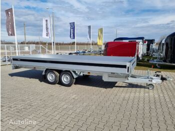 Lavaperävaunu Brenderup 5520 WATB 3,5T GVW 517x204 cm 5m long trailer platform