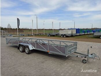 Carro przyczepa dłużyca ramowa 612x123 cm long trailer 6m - lavaperävaunu