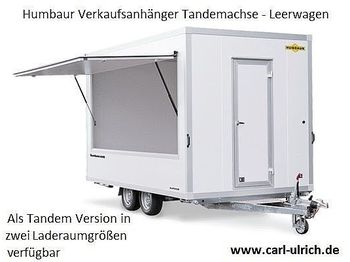Myyntivaunu Humbaur - HVK254222 - 24PF30 Verkaufsanhänger Tandemachse