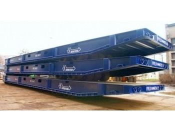 Novatech RT100 - Novatech 100 ton roll-trailer - Perävaunu