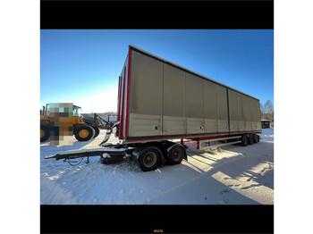 Kilafors 3 axle semi trailer with 2014 Parator SD 18 dolly - Umpikori perävaunu