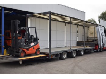 ESVE Forklift transport, 9000 kg lift, 2x Steering axel - Apuvaunu puoliperävaunu