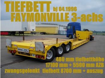 Faymonville FAYMONVILLE TIEFBETTSATTEL 8700 mm + 5500 zwangs - Apuvaunu puoliperävaunu