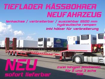 Kässbohrer LB3E / verbreiterbar /lenkachse / 6,5 m AZB - Apuvaunu puoliperävaunu