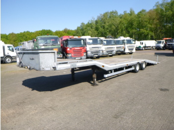 Veldhuizen Semi-lowbed trailer (light commercial) 10 m + winch + ramp - Apuvaunu puoliperävaunu
