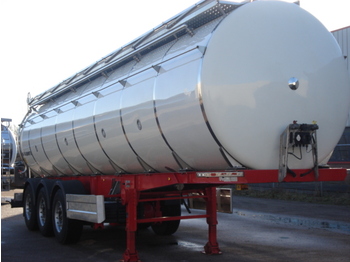 Säiliöpuoliperävaunu kuljetusta varten maito BERGER-SANTI, Weight: 5.300 kg. 32.000 L. (10 m3+6m3+6m3+10m3): kuva Säiliöpuoliperävaunu kuljetusta varten maito BERGER-SANTI, Weight: 5.300 kg. 32.000 L. (10 m3+6m3+6m3+10m3)