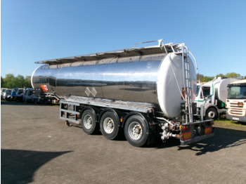Säiliöpuoliperävaunu kuljetusta varten kemikaalit Crane Fruehauf Chemical tank inox 37.5 m3 / 1 comp + pump: kuva Säiliöpuoliperävaunu kuljetusta varten kemikaalit Crane Fruehauf Chemical tank inox 37.5 m3 / 1 comp + pump
