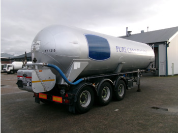 Säiliöpuoliperävaunu kuljetusta varten jauhot Feldbinder Powder tank alu 38 m3 (tipping): kuva Säiliöpuoliperävaunu kuljetusta varten jauhot Feldbinder Powder tank alu 38 m3 (tipping)