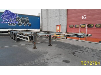 Konttialus/ Vaihtokuormatilat puoliperävaunu Fruehauf Container Transport: kuva Konttialus/ Vaihtokuormatilat puoliperävaunu Fruehauf Container Transport