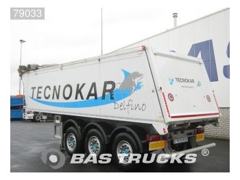 Tecnokar 32m³ AluKipper Liftachse T3SP38 - Kippiauto puoliperävaunu