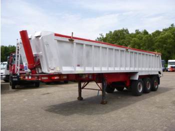 Weightlifter Tipper trailer alu / steel 34.5 m3 + tarpaulin - Kippiauto puoliperävaunu