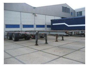 Bulthuis container trailer - Konttialus/ Vaihtokuormatilat puoliperävaunu