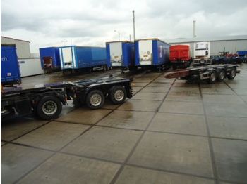 D-TEC 5-Axle combi trailer - CT 53 05D - 53.000 Kg - Konttialus/ Vaihtokuormatilat puoliperävaunu