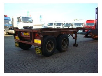 Netam-Freuhauf open 20 ft container chassis - Konttialus/ Vaihtokuormatilat puoliperävaunu
