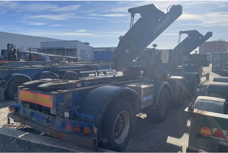 Konttialus/ Vaihtokuormatilat puoliperävaunu Steelmec SSL 20-45 45 feet