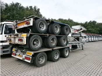 Titan Tank container trailer 20 ft. - Konttialus/ Vaihtokuormatilat puoliperävaunu