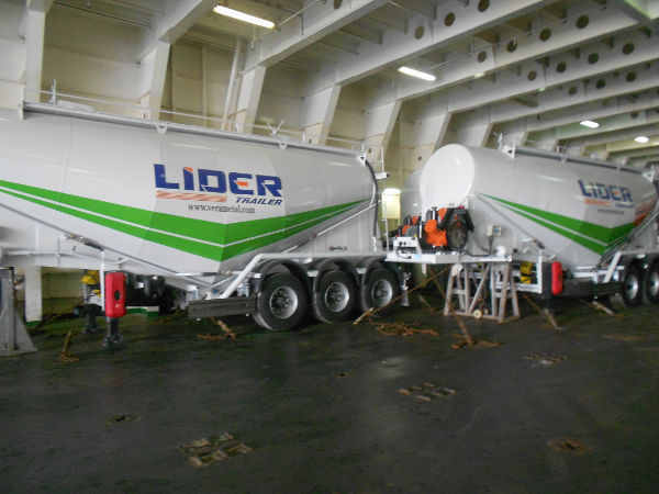 Uusi Säiliöpuoliperävaunu kuljetusta varten sementti LIDER NEW ciment remorque 2024 YEAR (MANUFACTURER COMPANY): kuva Uusi Säiliöpuoliperävaunu kuljetusta varten sementti LIDER NEW ciment remorque 2024 YEAR (MANUFACTURER COMPANY)