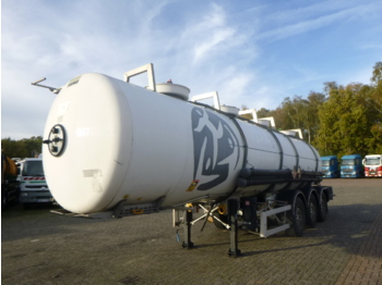 Säiliöpuoliperävaunu kuljetusta varten kemikaalit Magyar Chemical tank ACID inox 24.5 m3 / 1 comp: kuva Säiliöpuoliperävaunu kuljetusta varten kemikaalit Magyar Chemical tank ACID inox 24.5 m3 / 1 comp