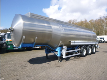 Säiliöpuoliperävaunu kuljetusta varten polttoaine Magyar Fuel tank inox 37.5 m3 / 7 comp: kuva Säiliöpuoliperävaunu kuljetusta varten polttoaine Magyar Fuel tank inox 37.5 m3 / 7 comp