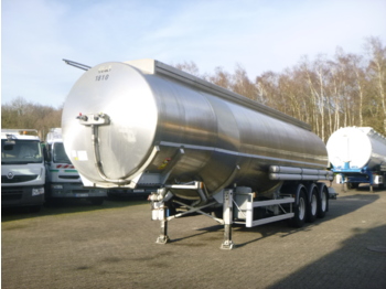 Säiliöpuoliperävaunu kuljetusta varten polttoaine Magyar Fuel tank inox 39 m3 / 9 comp: kuva Säiliöpuoliperävaunu kuljetusta varten polttoaine Magyar Fuel tank inox 39 m3 / 9 comp